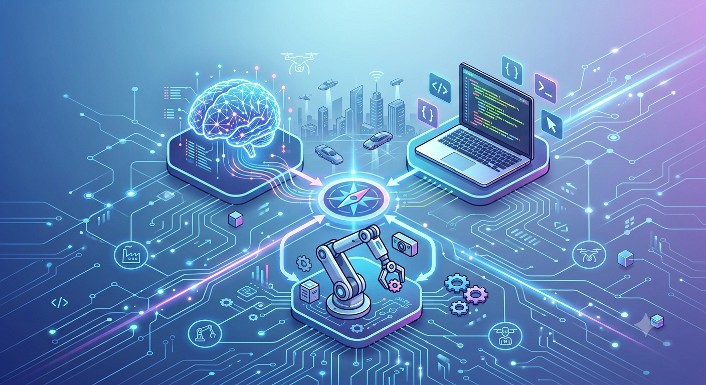 How AI, Coding, and Robotics Work Together